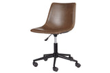 Office Chair Program Brown Home Office Desk Chair -  - Luna Furniture