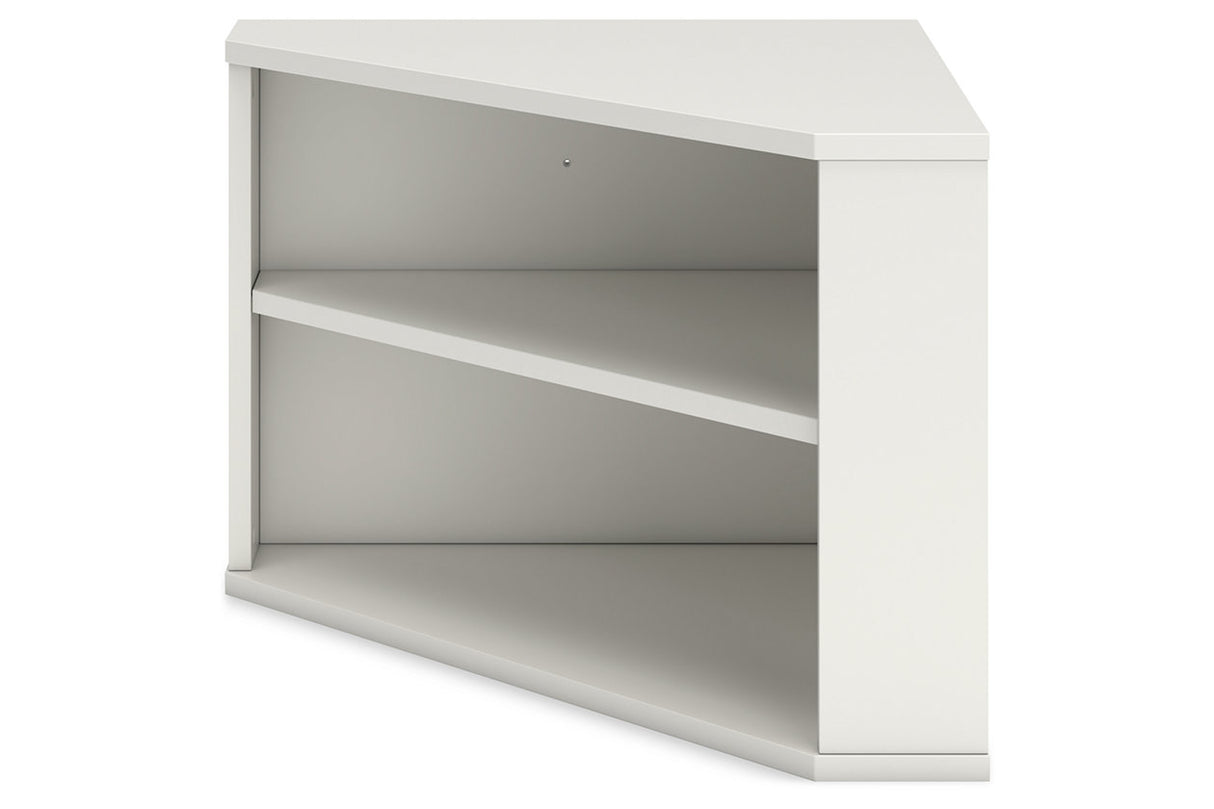 Grannen White Home Office Corner Bookcase