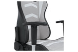 Lynxtyn White/Gray Home Office Desk Chair from Ashley - Luna Furniture