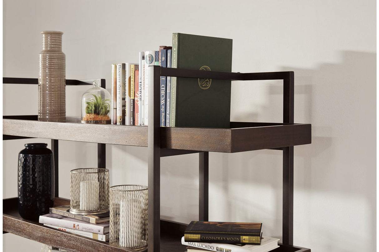 Starmore Brown 76" Bookcase from Ashley - Luna Furniture