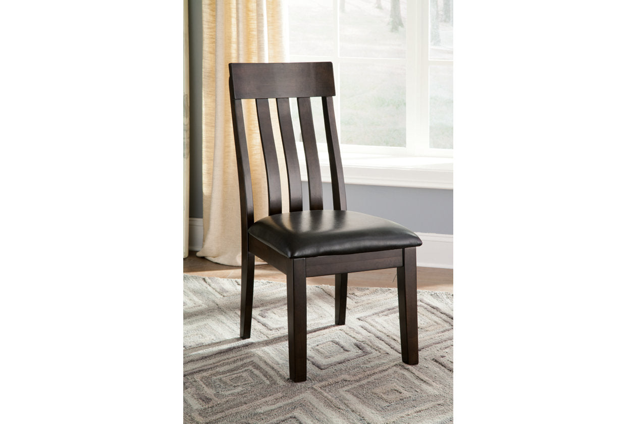 Haddigan Dark Brown Dining Chair, Set of 2 from Ashley Furniture - Luna Furniture