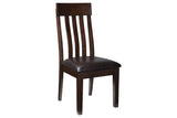 Haddigan Dark Brown Dining Chair, Set of 2 from Ashley Furniture - Luna Furniture