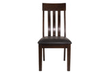 Haddigan Dark Brown Dining Chair, Set of 2 from Ashley Furniture - Luna Furniture