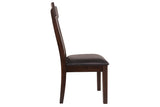 Haddigan Dark Brown Dining Chair, Set of 2 from Ashley Furniture - Luna Furniture
