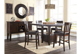 Haddigan Dark Brown Dining Server from Ashley - Luna Furniture