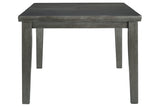 Hallanden Gray Dining Extension Table from Ashley - Luna Furniture