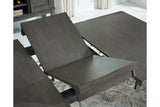 Hallanden Gray Dining Extension Table from Ashley - Luna Furniture