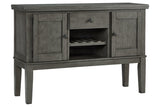 Hallanden Gray Dining Server from Ashley - Luna Furniture