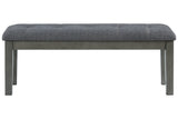 Hallanden Two-tone Gray 50" Dining Bench from Ashley - Luna Furniture