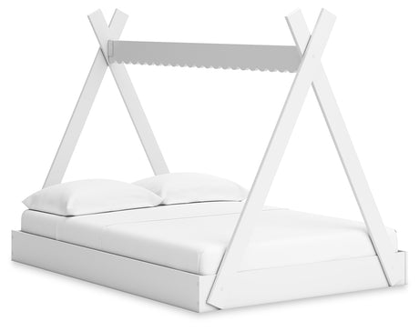 Hallityn White Youth Tent Bedroom Set from Ashley - Luna Furniture