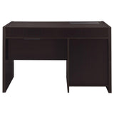 Halston Cappuccino Rectangular Connect-it Office Desk from Coaster - Luna Furniture