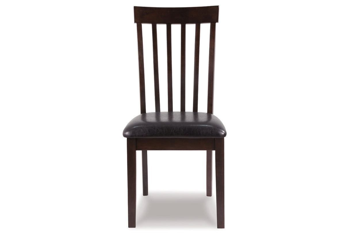 Hammis Dark Brown Dining Chair, Set of 2 from Ashley Furniture - Luna Furniture