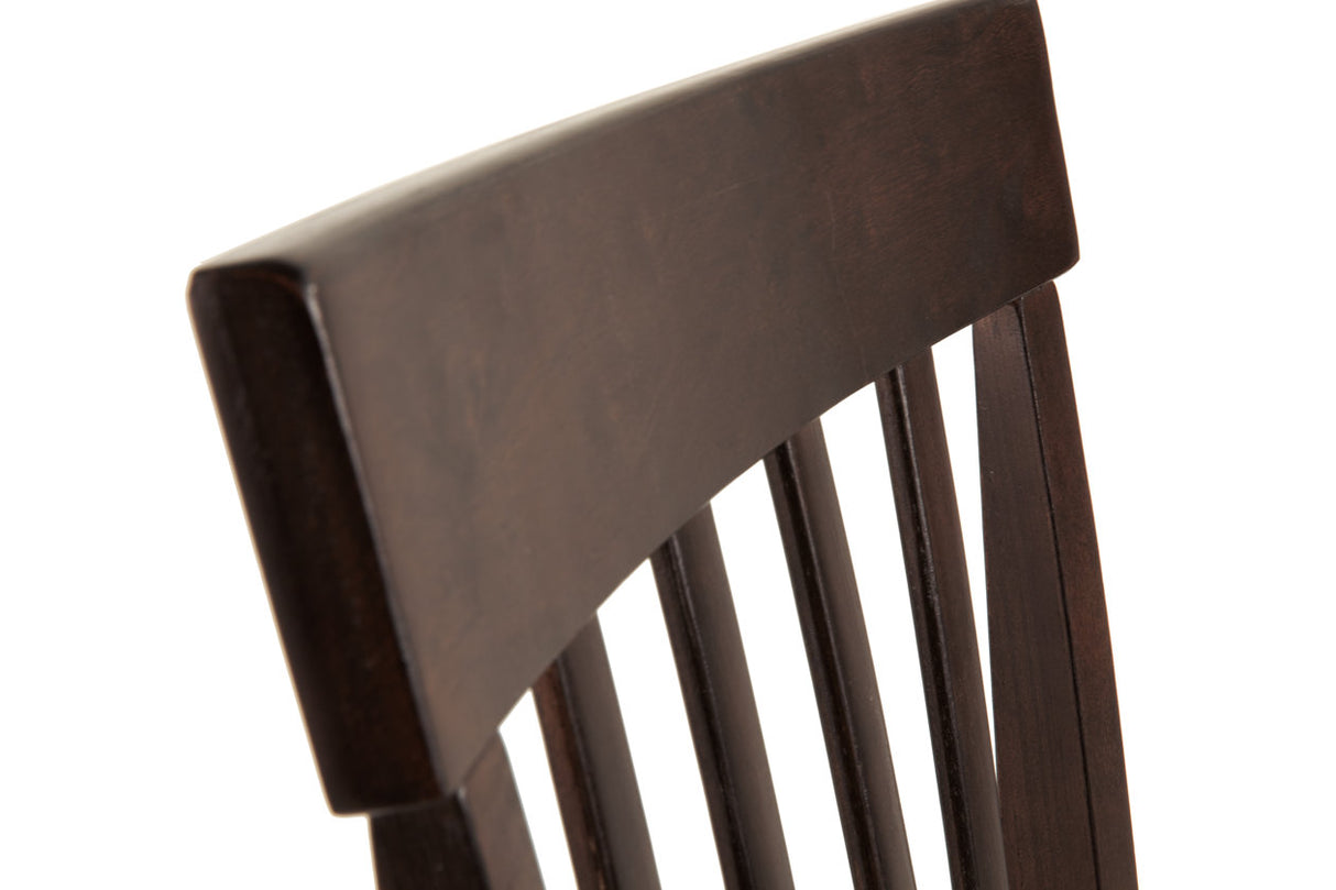 Hammis Dark Brown Dining Chair, Set of 2 from Ashley Furniture - Luna Furniture