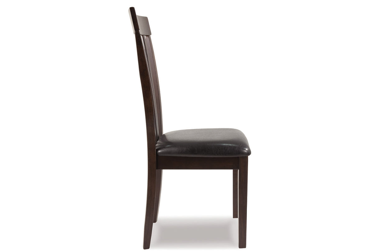 Hammis Dark Brown Dining Chair, Set of 2 from Ashley Furniture - Luna Furniture