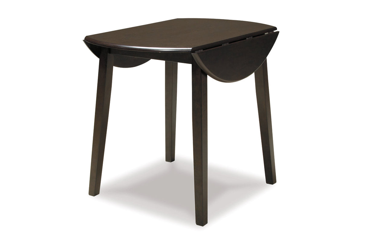 Hammis Dark Brown Dining Drop Leaf Table from Ashley - Luna Furniture