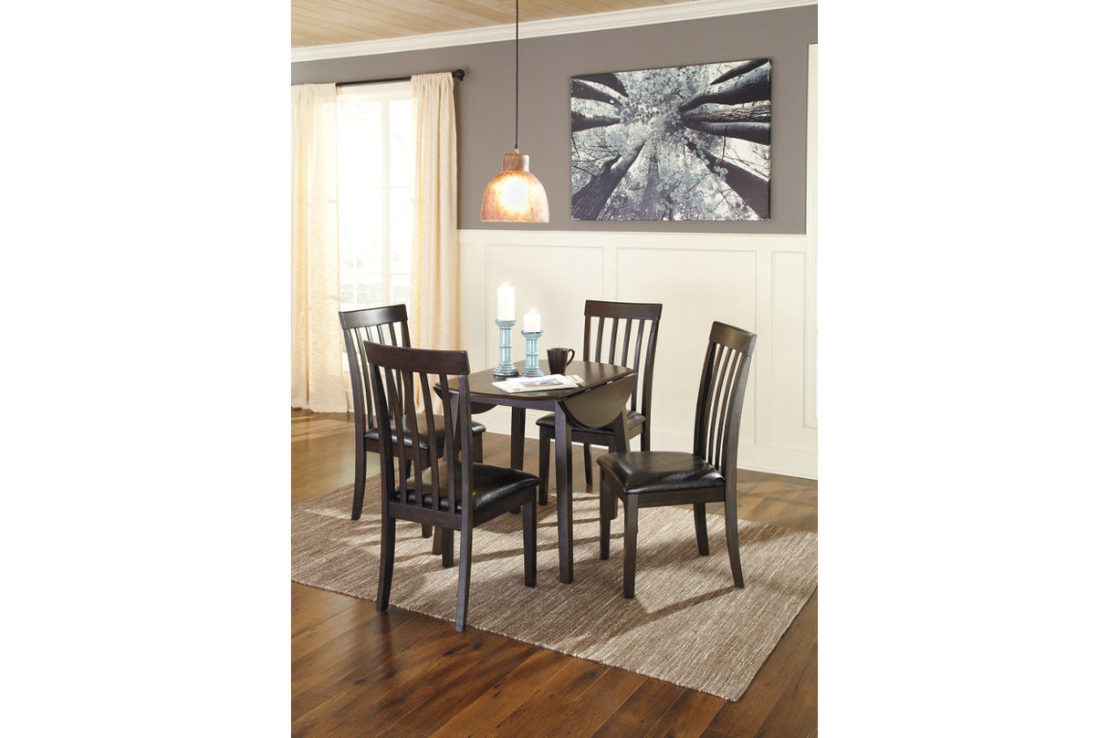 Hammis Dark Brown Dining Drop Leaf Table from Ashley - Luna Furniture