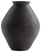 Hannela Antique Brown Vase from Ashley - Luna Furniture