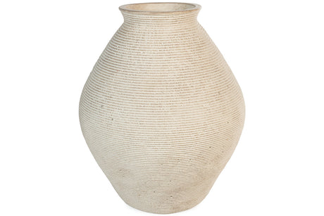 Hannela Antique Tan Vase from Ashley - Luna Furniture