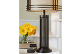 Hanswell Dark Brown Table Lamp from Ashley - Luna Furniture
