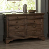 Hartshill Burnished Oak 5-Drawer File Cabinet from Coaster - Luna Furniture