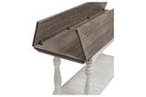 Havalance Gray/White Sofa/Console Table from Ashley - Luna Furniture