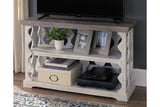 Havalance Gray/White Sofa/Console Table from Ashley - Luna Furniture