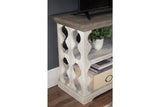 Havalance Gray/White Sofa/Console Table from Ashley - Luna Furniture