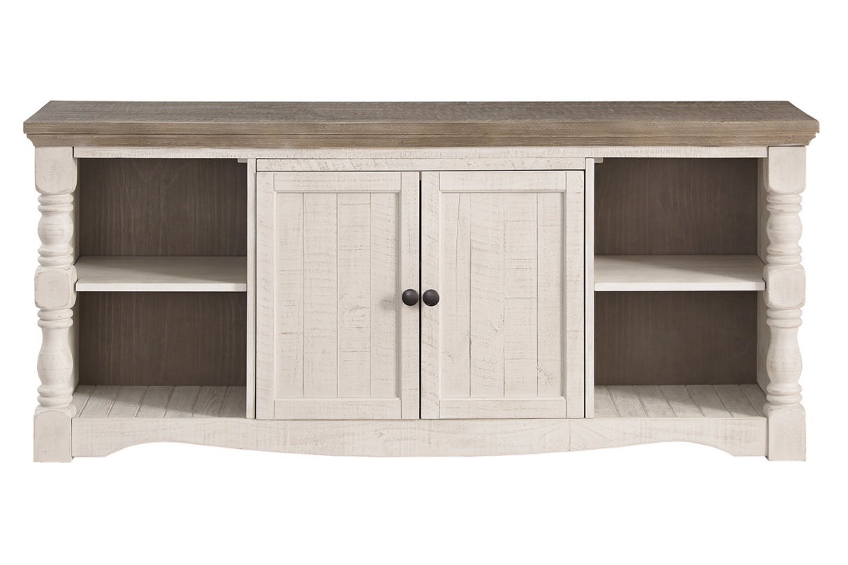 Havalance Two-tone 4-Piece Entertainment Center from Ashley - Luna Furniture