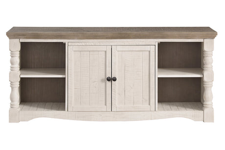 Havalance Two-tone 4-Piece Entertainment Center from Ashley - Luna Furniture