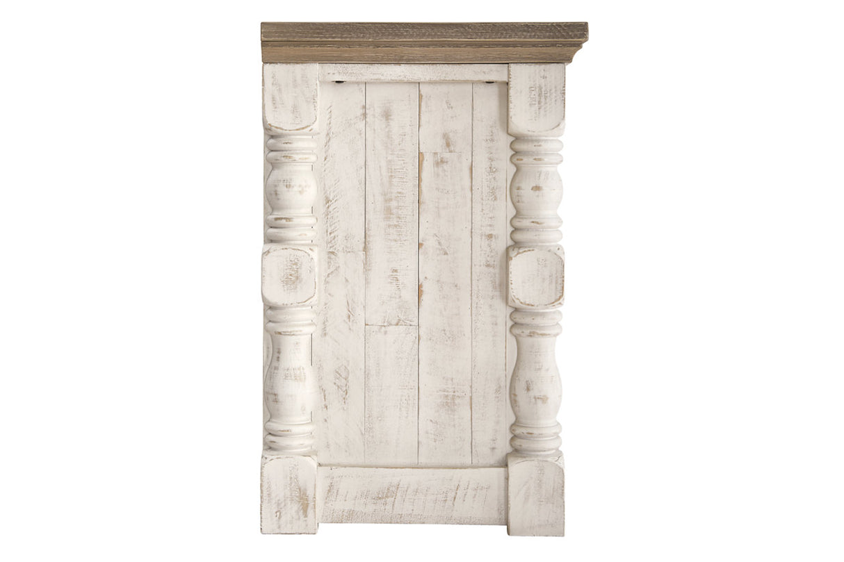 Havalance Two-tone 4-Piece Entertainment Center from Ashley - Luna Furniture