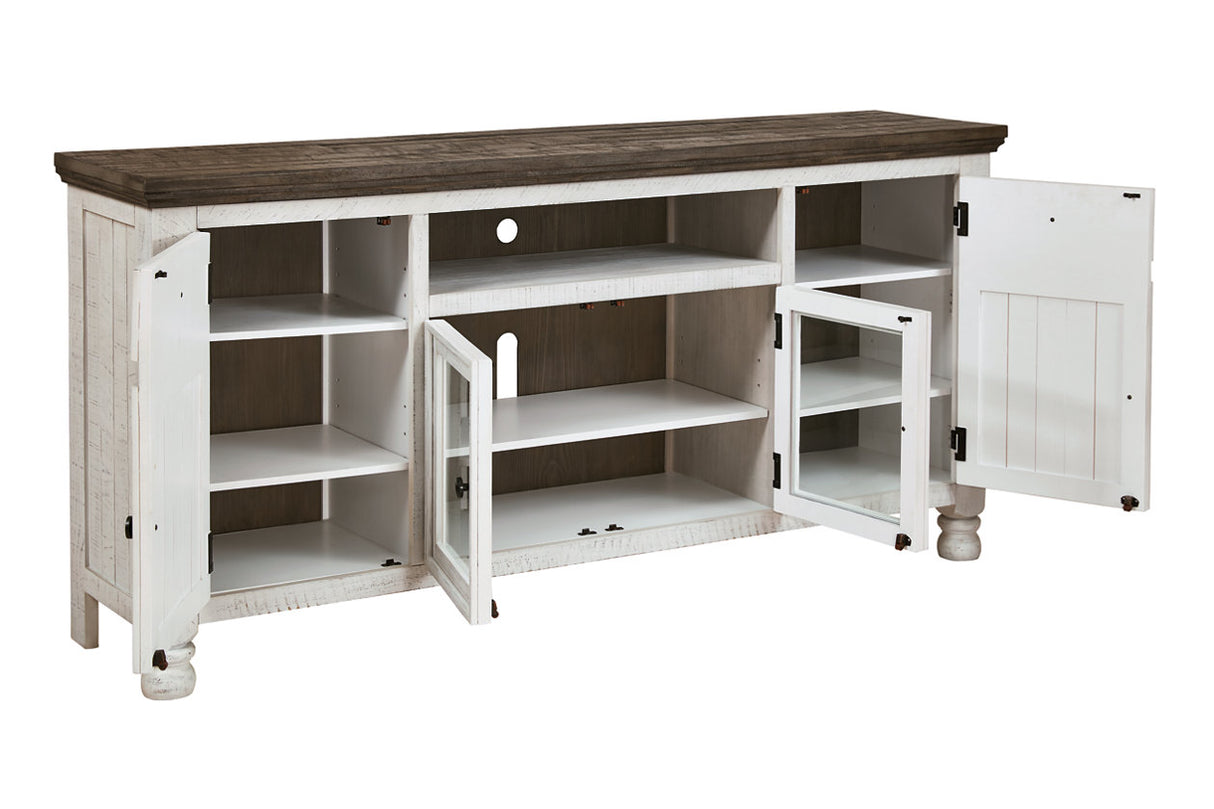 Havalance Two-tone TV Stand from Ashley - Luna Furniture