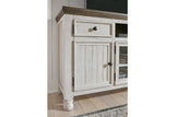 Havalance Two-tone TV Stand from Ashley - Luna Furniture