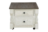 Havalance White/Gray Lift-Top Coffee Table from Ashley - Luna Furniture