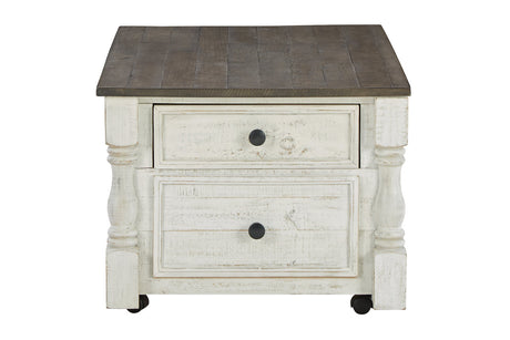 Havalance White/Gray Lift-Top Coffee Table from Ashley - Luna Furniture