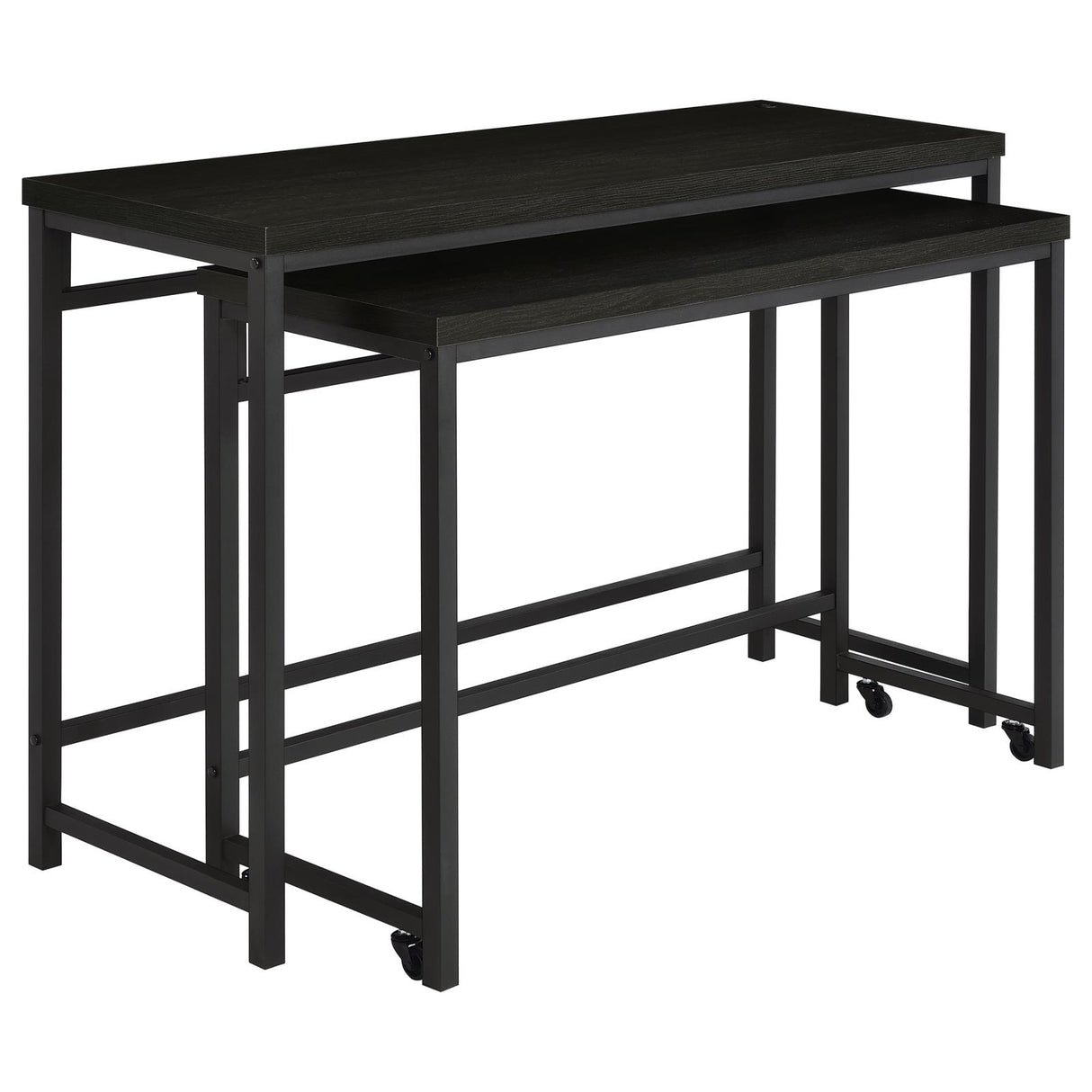 Hawes Black 4-Piece Multipurpose Counter Height Table Set from Coaster - Luna Furniture