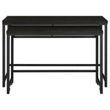 Hawes Black 4-Piece Multipurpose Counter Height Table Set from Coaster - Luna Furniture