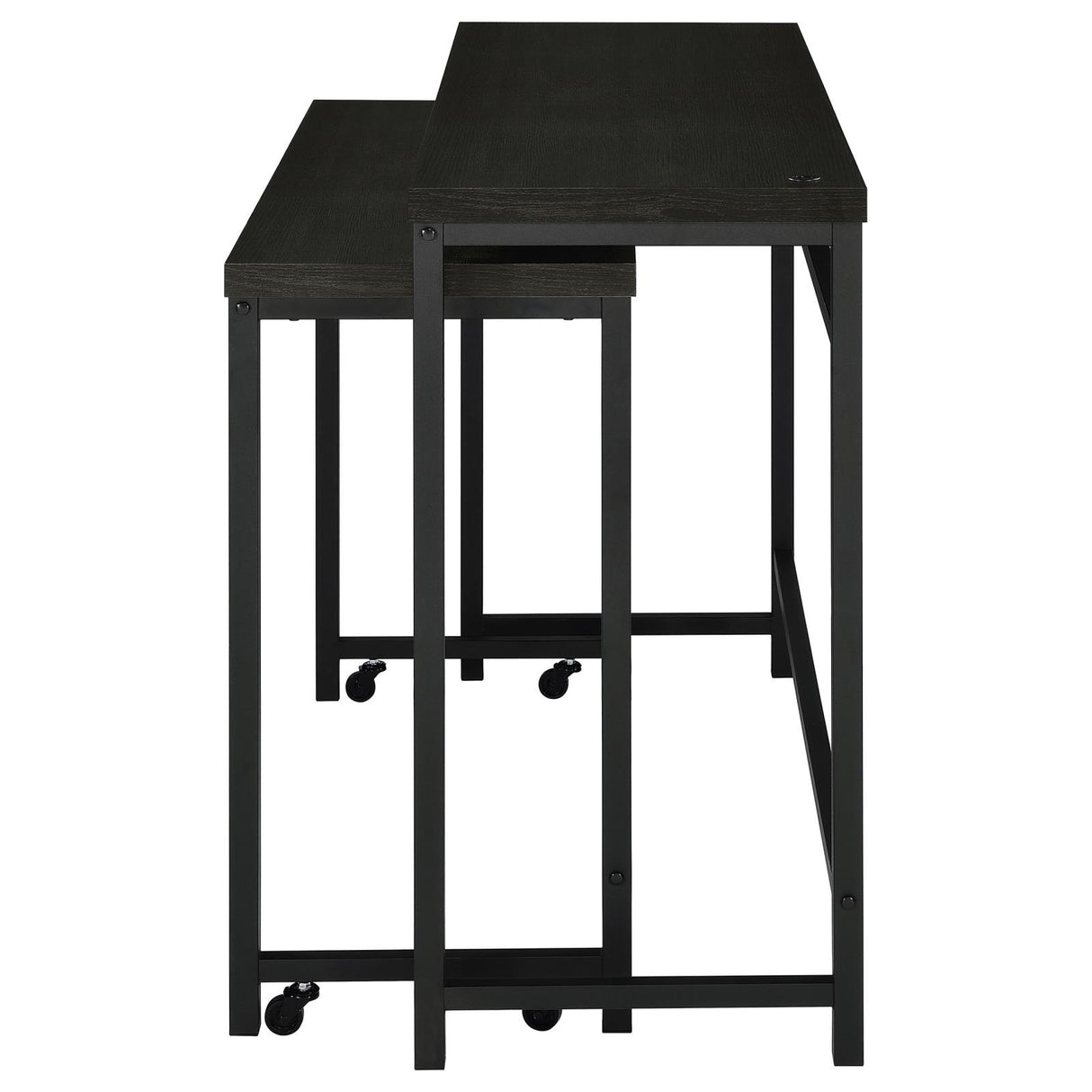 Hawes Black 4-Piece Multipurpose Counter Height Table Set from Coaster - Luna Furniture