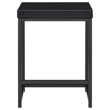 Hawes Black 4-Piece Multipurpose Counter Height Table Set from Coaster - Luna Furniture