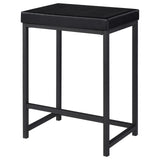 Hawes Black 4-Piece Multipurpose Counter Height Table Set from Coaster - Luna Furniture