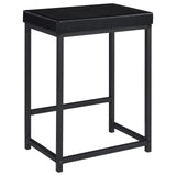 Hawes Black 4-Piece Multipurpose Counter Height Table Set from Coaster - Luna Furniture
