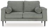 Hazela Charcoal Loveseat from Ashley Furniture - Luna Furniture