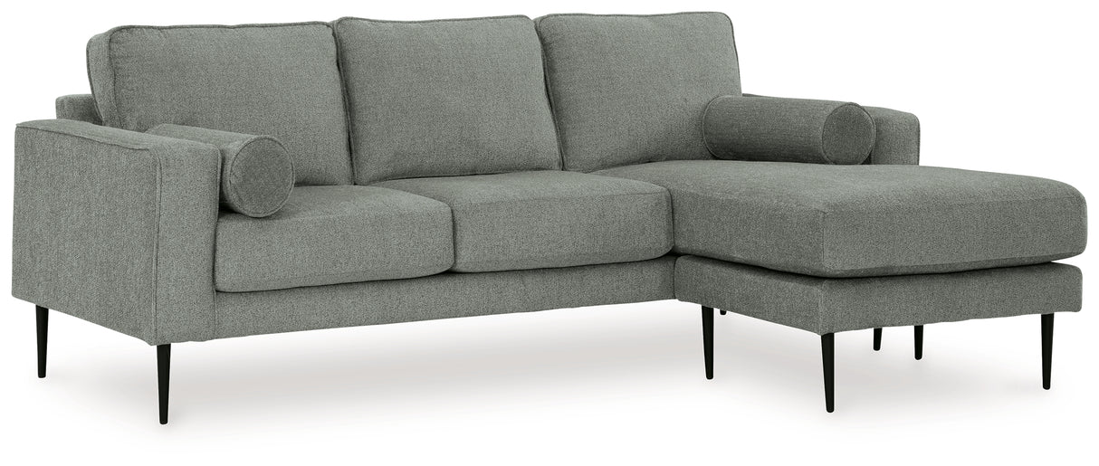 Hazela Charcoal Reversible Sofa Chaise from Ashley - Luna Furniture