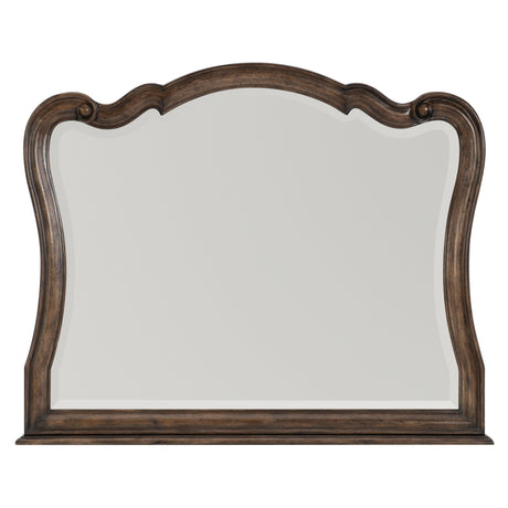 Heath Court Brown Oak Mirror (Mirror Only) from Homelegance - Luna Furniture