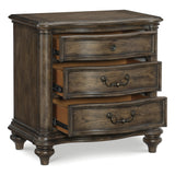 1682-1*4 4-Piece Bedroom Set (Queen Bed, Nightstand, Dresser, Mirror) from Homelegance - Luna Furniture