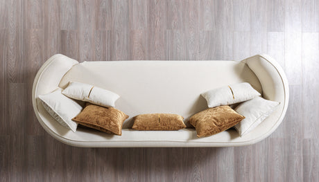 Helena Ivory Velvet Living Room Set from Nova Furniture - Luna Furniture