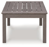 Hillside Barn Brown Outdoor Coffee Table from Ashley Furniture - Luna Furniture