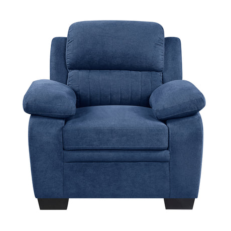 Holleman Blue Chair from Homelegance - Luna Furniture