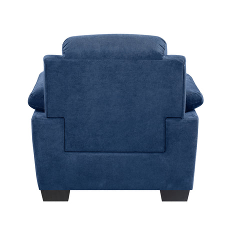Holleman Blue Chair from Homelegance - Luna Furniture