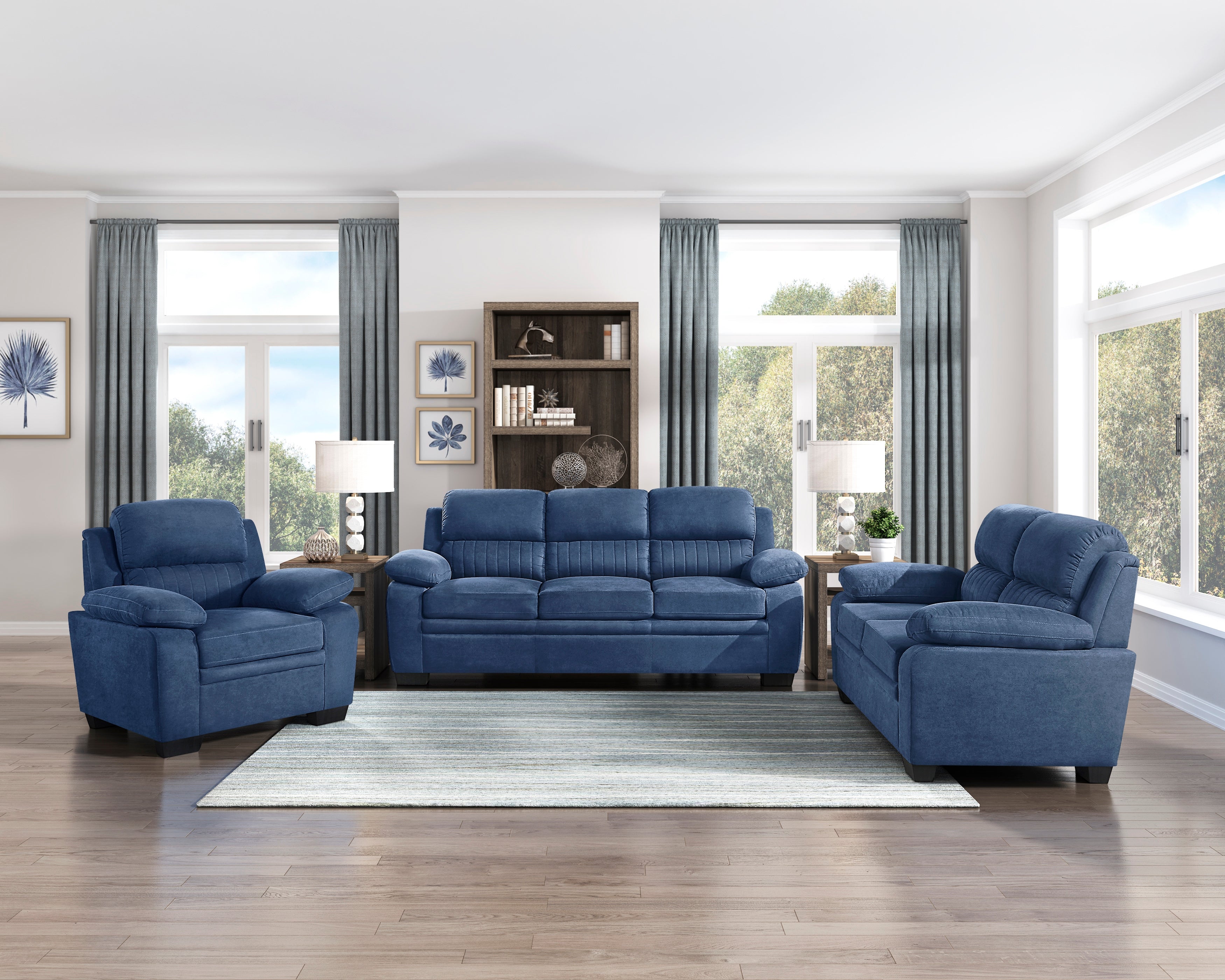 9333BU-3 Sofa - Luna Furniture