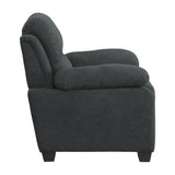 Holleman Dark Gray Living Room Chair from Homelegance - Luna Furniture